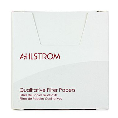 Ahlstrom-Munksjö 9090-1250 12.50cm Qualitative Medium Speed Filter Paper, 3.0 μm Retention, Wet Strengthened