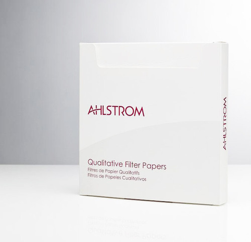 Ahlstrom Munksjö 9620-2050 20.50cm Qualitative Fast Speed Filter Paper, 27um Retention, Wet Strengthened