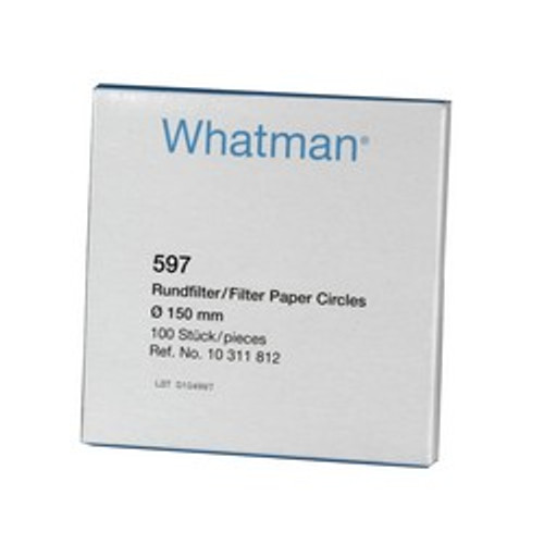 Whatman 10311862 Grade 597 Qualitative Filter Paper-12.7mm