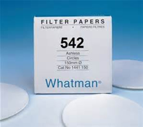 Whatman 1542-150 Grade 542 15.0cm Quantitative Filter Paper