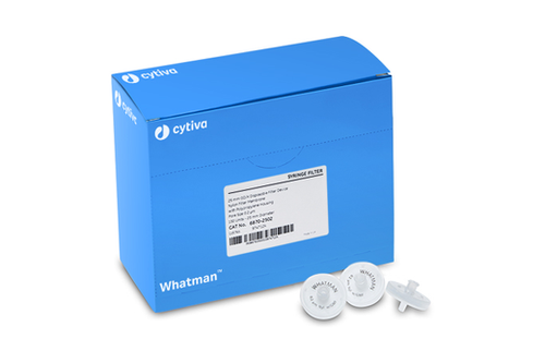 Cytiva Whatman 6882-1316 GD/X 13mm x 1.6µm GF/A Glass Microfiber Syringe Filters with Glass Prefilter - FM215-3