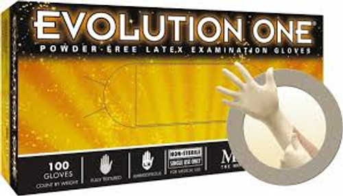 Microflex EV-2050-L Evolution One Powder-Free Latex Exam Gloves-Large