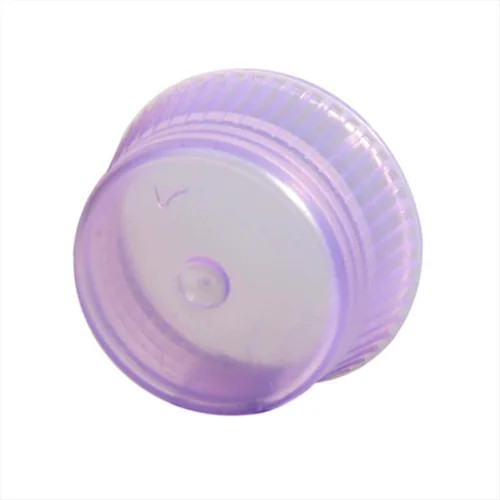 Bio Plas 6510 10mm Uni-Flex Safety Caps for Culture Tubes and Test Tubes, Lavender - T3055-3