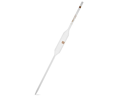 Kimble 37001-2 KIMAX Class B 2mL Reusable Volumetric Pipets with Orange Color Band