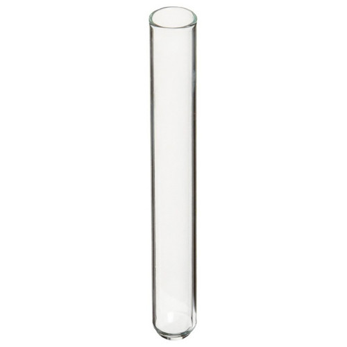 Kimble 45060-16100 KIMAX 16 x 100mm Reusable Glass Culture Tubes with Polished Rim and No Marking Spot