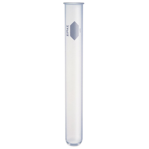 Kimble 45042-16150 KIMAX 16 x 150mm Reusable Test Tubes with Beaded Lip and Marking Spot