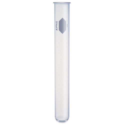 Kimble 45042-25150 KIMAX 25 x 150mm Reusable Test Tubes with Beaded Lip and Marking Spot