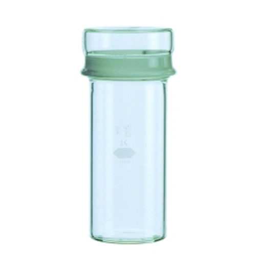 Kimble 15146-2540 KIMAX 12mL Tall Cylindrical Weighing Bottle with Inner Joint, 25mm I.D. x 40mm H