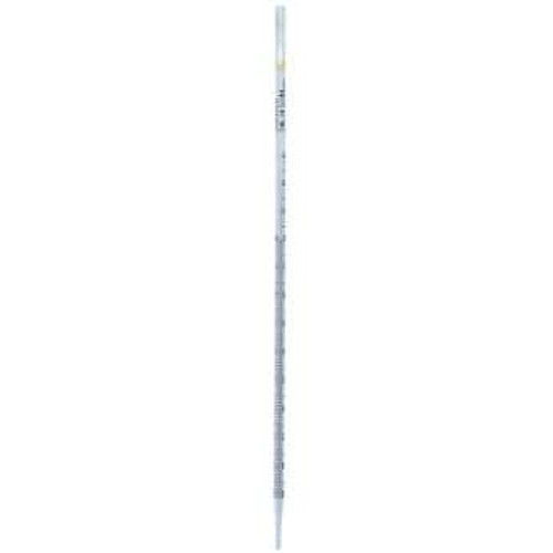 Argos Technologies 13002-24 PB-01 1mL x 0.01mL Sterile Serological Pipettes, Polystyrene with Yellow Ring