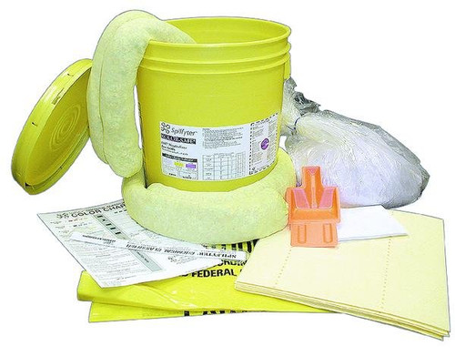 Spilfyter® Grab & Go® Spill Kit for Acids (Dry Formula)