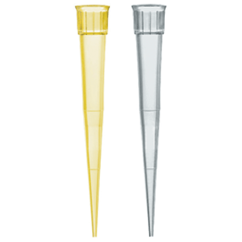 BrandTech 732008 Standard Yellow 2-200µL Graduated Pipette Tips, Bag of 1,000 Each