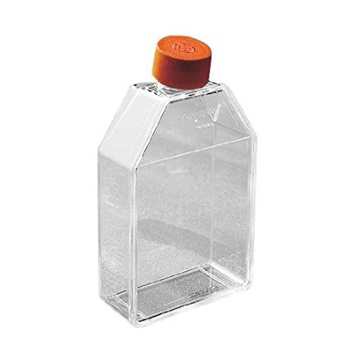 Corning® 3815 Ultra Low Attachment 25cm² Rectangular Canted Neck Cell Culture Flask with Vent Cap