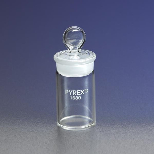 Corning 1680-3060 PYREX® Tall Form 30 mL Weighing Bottles with 29/12 Joint