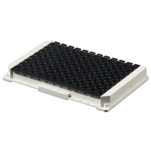 Thermo Nunc 475515 FluoroNunc 400μL 96-Well Immuno Standard Module Plate, Black Polystyrene, Flat Bottoms with Hydrophilic MaxiSorp Surface - B3672-3