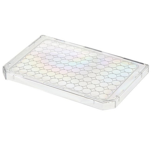 Thermo Nunc 264122 Sterile 96-Well PS Microplate Lids with Condensation Rings and Cut Corners on the Long Side--B3675-8