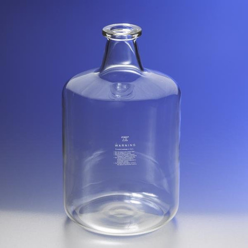 Corning 1595-5 PYREX® 19LT Solution Bottles with Tooled Neck