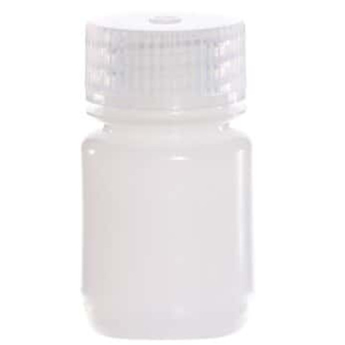 Nalgene 2104-0001 30mL Wide-Mouth Sample Bottles HDPE with Closures - B6540-1