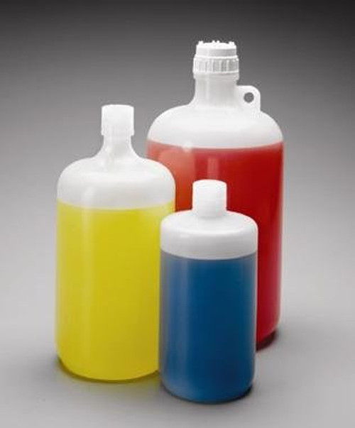 Nalgene 2203-0020 Large Narrow-Mouth PPCO Bottles with Caps-8LT