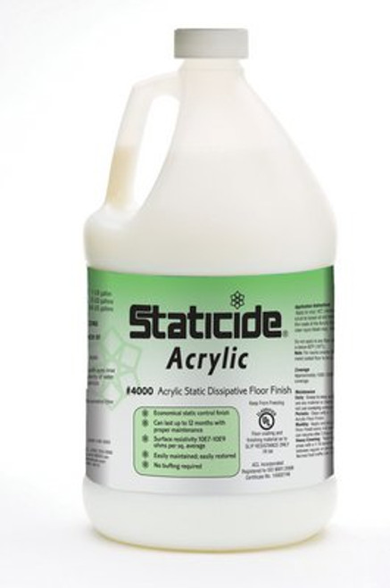 ACL Staticide 40001 Anti-Static Acrylic Floor Finish. 1gal