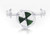 Bel-Art H19937-0003 Roto-Flow Indicator for 5/16" to 7/16" I.D. Tubing, Green