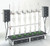 GLAS-COL 100D RJ12512 6-Place High Temp Combo Mantle for 100-125mL Flat Bottom Flasks. 120 VAC