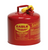 Eagle UI50S 5 Gallon Type 1 Red Galvanized Steel Safety Can for Flammables - S1250-7