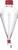 GLAS-COL 099A SEP0500 500mL Separatory Funnel with Screw-On Drain