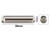 BEL-ART F37101-0001 PYREX Glass Magnetic Stirring Bar, 1½" x ⅜"
