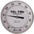 Adjustable-Angle Head Dial Thermometers, 5" Face with 9" Stem