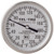 General Purpose Dial Thermometers, 1-3/4" Face with 8" Stem