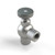 19C Angled Body 1/4" Needle Valve with Male NPT Connections and Full Flow, Stainless Steel