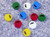 Cryogenic Vial Closures, Color Coded. Nalge