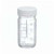 Wheaton W216966 Graduated 30mL Valumetric Glass Bottles with White PP Caps - E0817-1