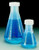 Nalgene 4109-0125 Graduated Plastic Erlenmeyer Flasks with Screw Caps-PMP_125mL