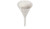 CoorsTek 66301 50mL Porcelain Hirsch Funnel with Fixed Perforated Plate for 40-47mm Filters