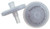 Thermo National Scientific F2500-15 30mm x 0.45 μm Target Cellulose Acetate Membrane Syringe Filters - NF2500-15