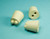Plasticoid M66-10 Twistit® White Rubber Stoppers, Size 10