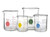 Kimble 14000Y-1000 KIMAX Colorware Yellow Scale 1000mL Griffin Low Form Glass Beakers
