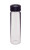 Kimble 60942A-16 KIMAX 16mL Clear Glass Sample Vials with Black Polypropylene Caps and PTFE-faced Silicone Septa