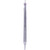 Argos Technologies 13002-20 PS50 Sterile 50mL x 0.5mL Individually Wrapped Serological Pipettes, Polystyrene with Purple Ring - ARG-PS50