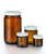 EP Scientific 131-08A Amber Straight Sided Glass Jars, Precleaned / Wash A - B4523-250