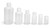 BEL-ART F10621-0016 Precisionware® LDPE Narrow Mouth Sample Bottles, 250mL