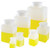 Dynalon 226295-1000 Kartell 1000mL Graduated Rectangular Bottles with Hole for Tagging, HDPE