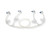 Corning 3235 CellCube® Tubing Manifold, 3/8”ID Thermoelastic Tubing, Cross Connection, 4 Aseptic Connectors - CGWP-3235