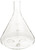 Corning 4424-2XL PYREX® 2800 mL Fernbach-Style Culture Flask with Baffles and Delong-Style Neck - CGW4424-2XL
