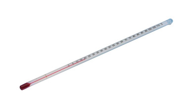 ASTM-Like S14F 100 to 180°F Wax Melting Point Glass Thermometer with Blue  Spirit Fill - T4184-8 - General Laboratory Supply