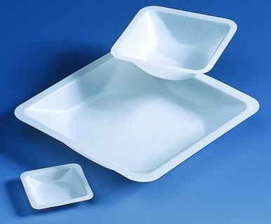 Dyn-A-Med 80050 Polystyrene Square Weighing Boat Dishes-SMALL_1.75