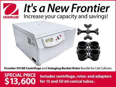 OHAUS 30553103 Frontier FC5916R Multi-Pro Refrigerated Centrifuge 
