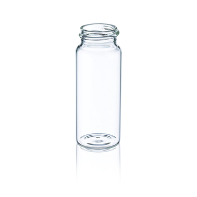 Wheaton W224834 Clear Glass 30mL Sample Vials in Lab File, Without Caps ...