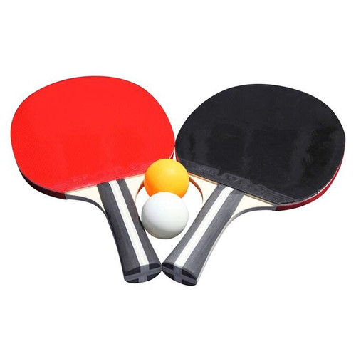 Wood Flared-Handle Ping Pong Paddles